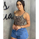 Cropped Feminino Alcinha Fina Tecido Suplex Com Forro Duplo