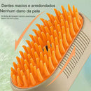 Escova Cachorros Pug 3 Em 1 Escova Gatos Vapor Eletrico W