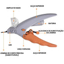 Cortador de Unhas Pet com LED e Lupa Para Cães e Gatos