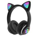 Fone Headphone Orelha Gato Colorido Led Smartphone Geek Gamer Gatinho - Pacheco Express - Últimas Unidades 🔥
