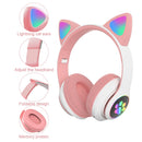 Fone Headphone Orelha Gato Colorido Led Smartphone Geek Gamer Gatinho - Pacheco Express - Últimas Unidades 🔥