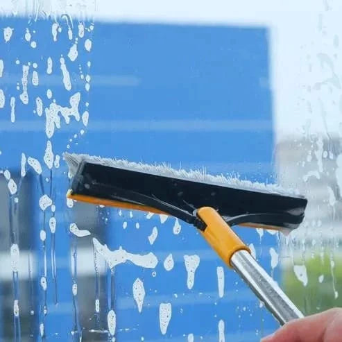 Mop Limpeza 2 em 1 - Vassoura e Rodo