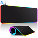 Mouse Pad Gamer Grande Speed Borda Led 7 Cores Rgb Impermeável 300mm X 800mm - Pacheco Express - Últimas Unidades 🔥