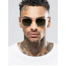 Óculos De Sol Hexagonais