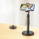 Suporte Tripé Para Mesa Com Mini Pedestal Ajustável 360° Ideal Para Gravação de Videos