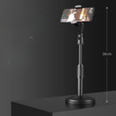 Suporte Tripé Para Mesa Com Mini Pedestal Ajustável 360° Ideal Para Gravação de Videos