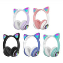 Fone Headphone Orelha Gato Colorido Led Smartphone Geek Gamer Gatinho - Pacheco Express - Últimas Unidades 🔥
