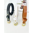 Kit 3 cinto feminino fivela dourado