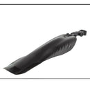 Kit Paralama Bike 3 peças regulavel preto + Descanso Lateral Pezinho preto Regulável para bicicleta