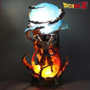 Estátua Dragon Ball Z Led Original Genki Dama Goku