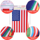 Varal Decorativo Países Copa Do Mundo 10m 32 Bandeiras