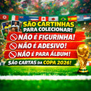 Kit 200 Cars - Copa do Mundo 2026 (Cartinhas)