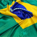 Bandeirão do Brasil Grande 3,00x1,80m Copa do Mundo