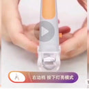 Cortador de Unhas Pet com LED e Lupa Para Cães e Gatos