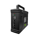 Kit Painel Solar com Bateria Portátil Multi funcional 80W 7000mAh USB Camping Viagem