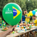 Balão Bandeira Copa do Mundo Brasil - N11 - 25 unidades
